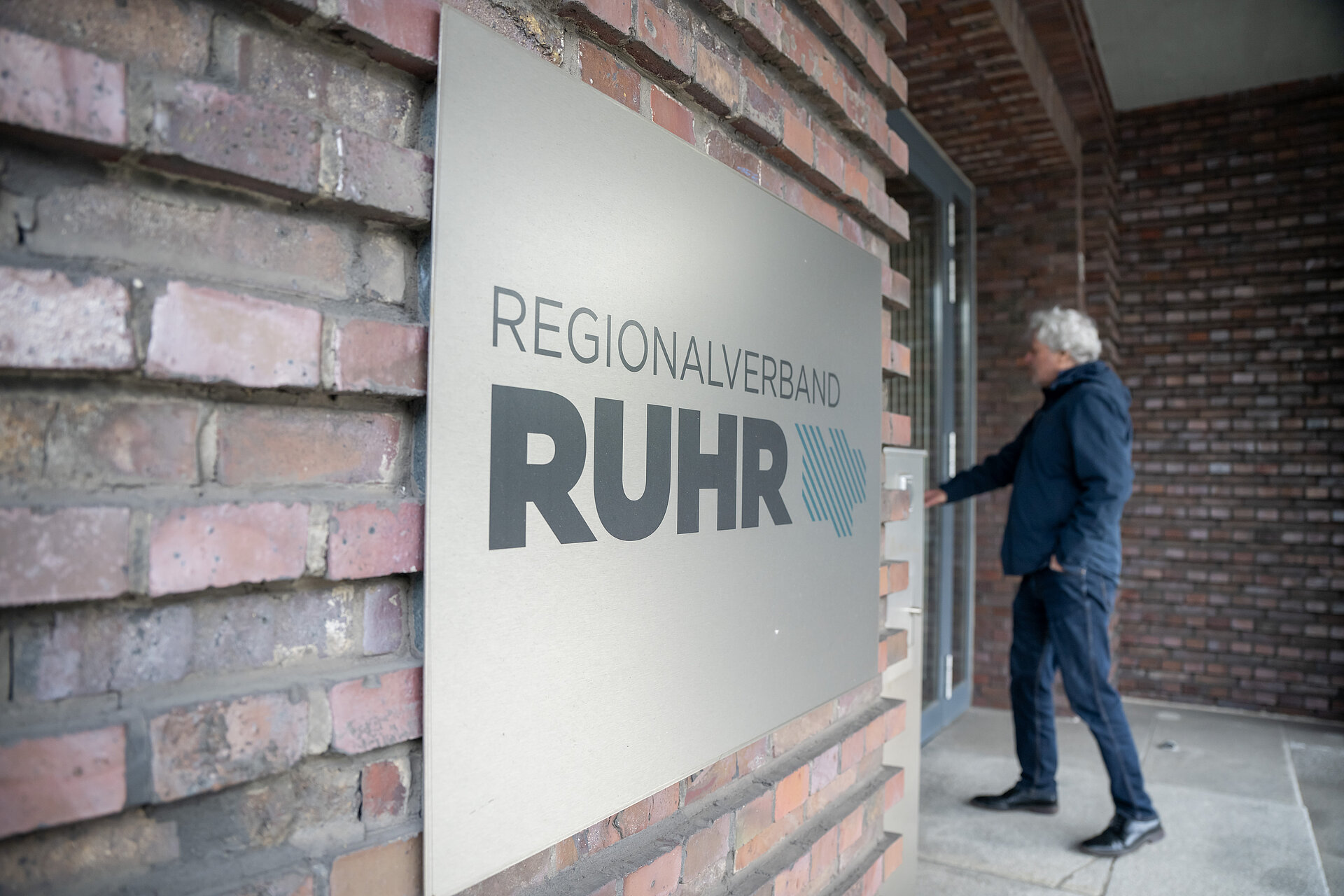 Eingangsschild des Regionalverbandes Ruhr