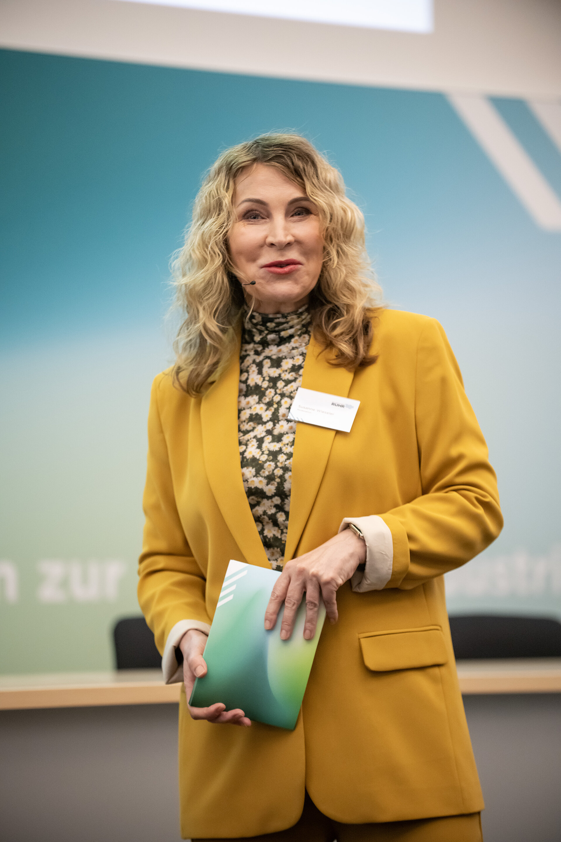 Moderatorin Susanne Wieseler