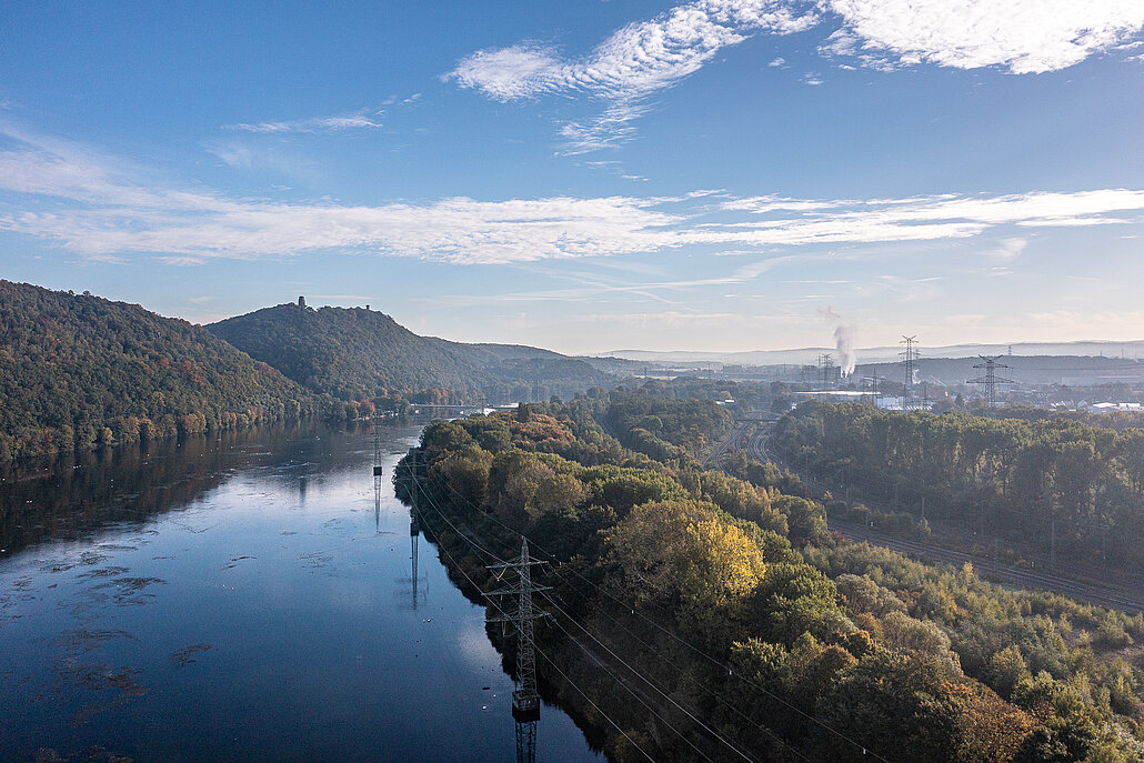 Hengsteysee Blick Richtung Norden