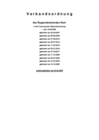 Verbandsordnung