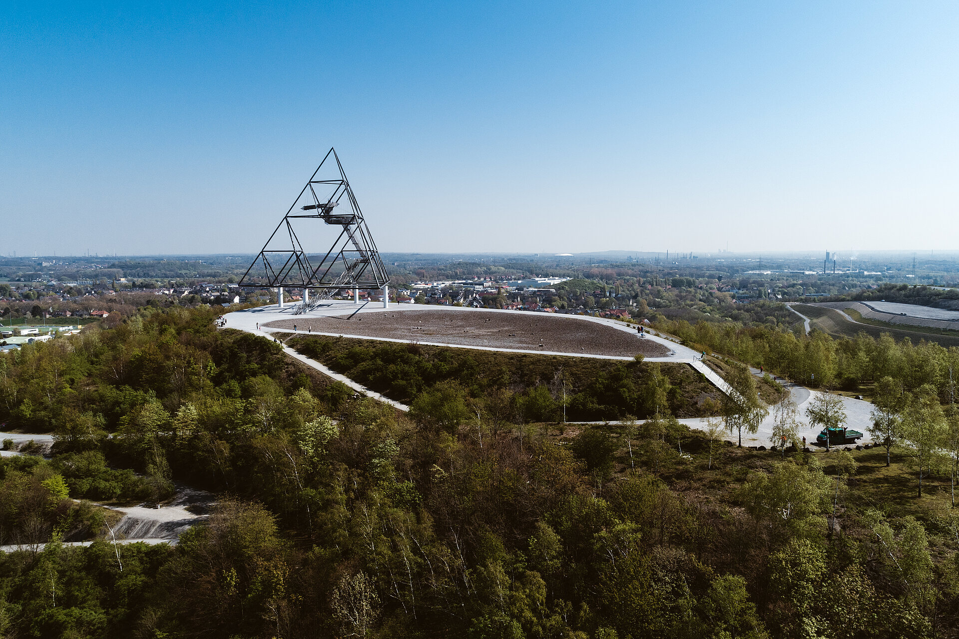 Der Tetraeder in Bottrop.