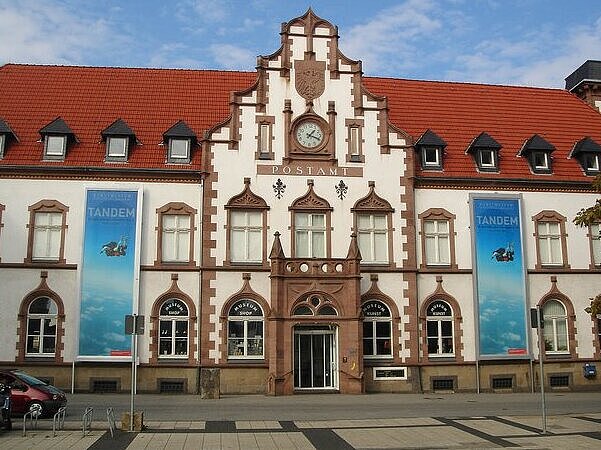 Außenansicht Alte Post, Kunstmuseum Mülheim an der Ruhr