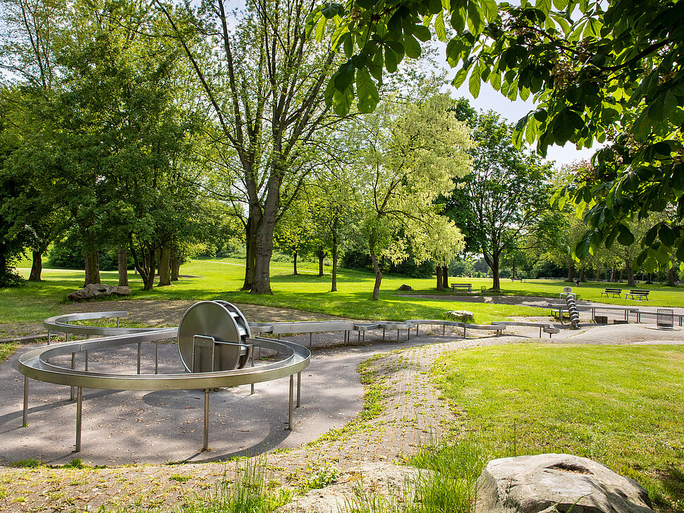 Der Gelsenkirchener Revierpark Nienhausen wird zum "Wasserpark". 