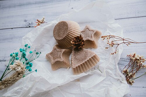 Weihnachtliche Seifen herstellen