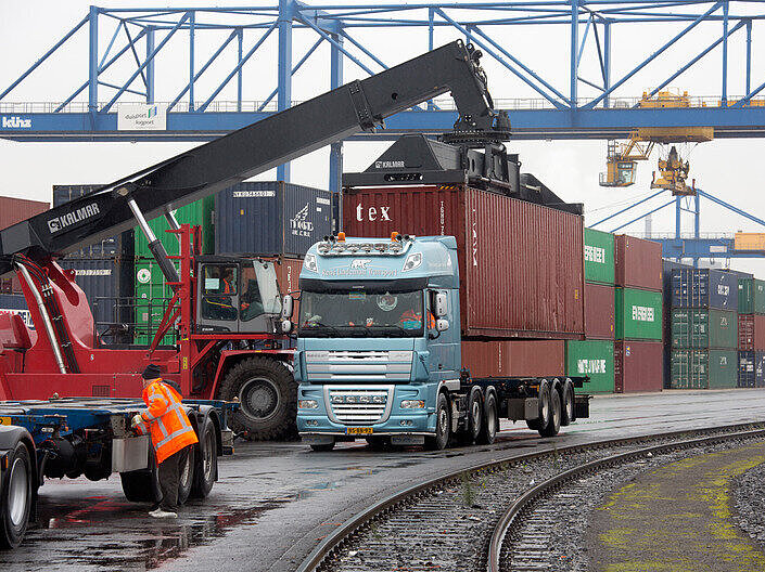 Duisburg, Deutschland, Duisburger Hafen, duisport logport