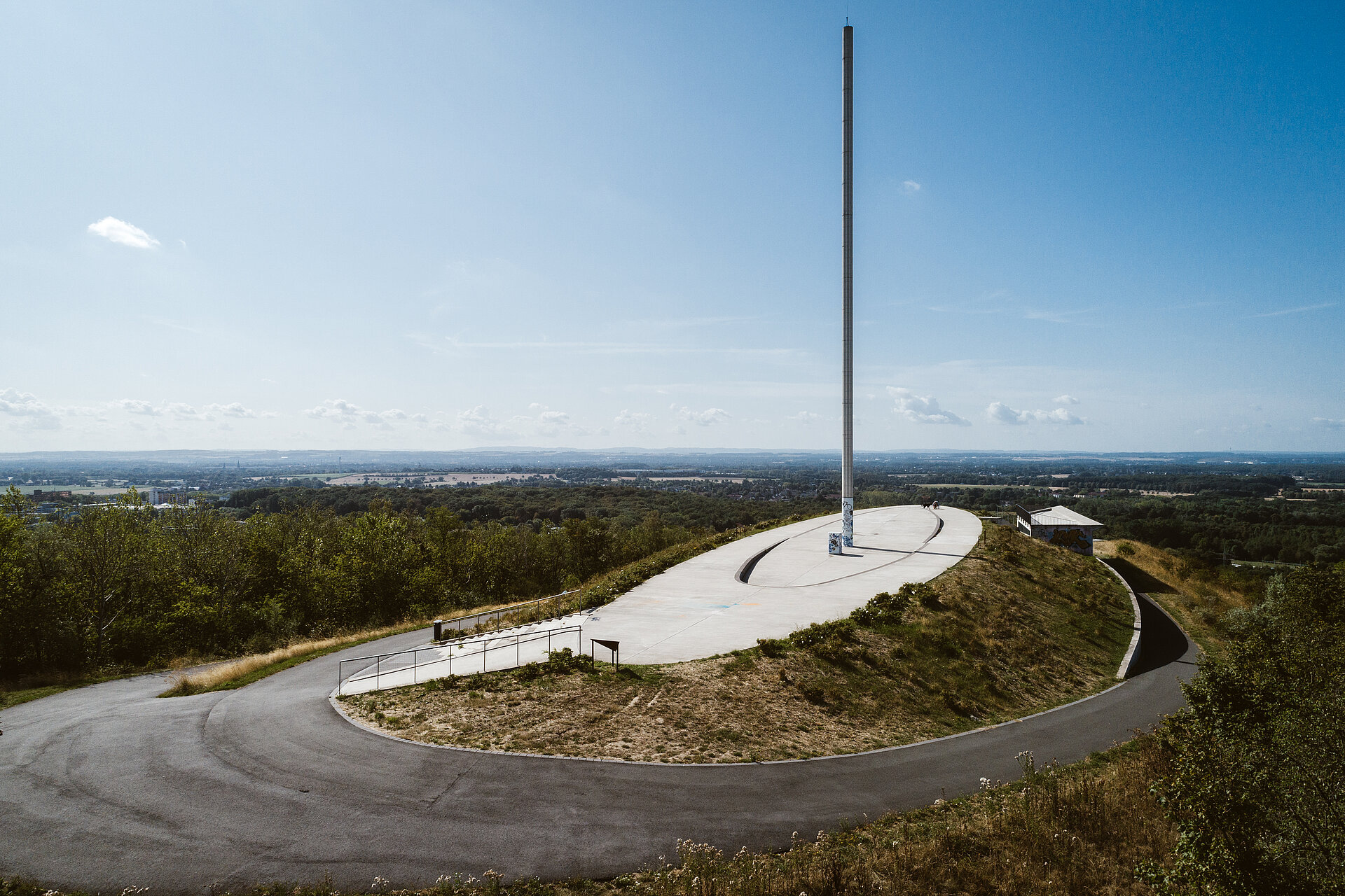 Die Halde Großes Holz gehört zu den so genannten "Bergkamener Alpen".