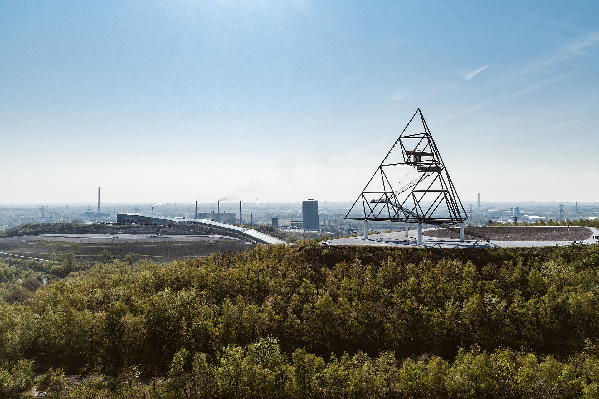 Der Tetraeder in Bottrop.