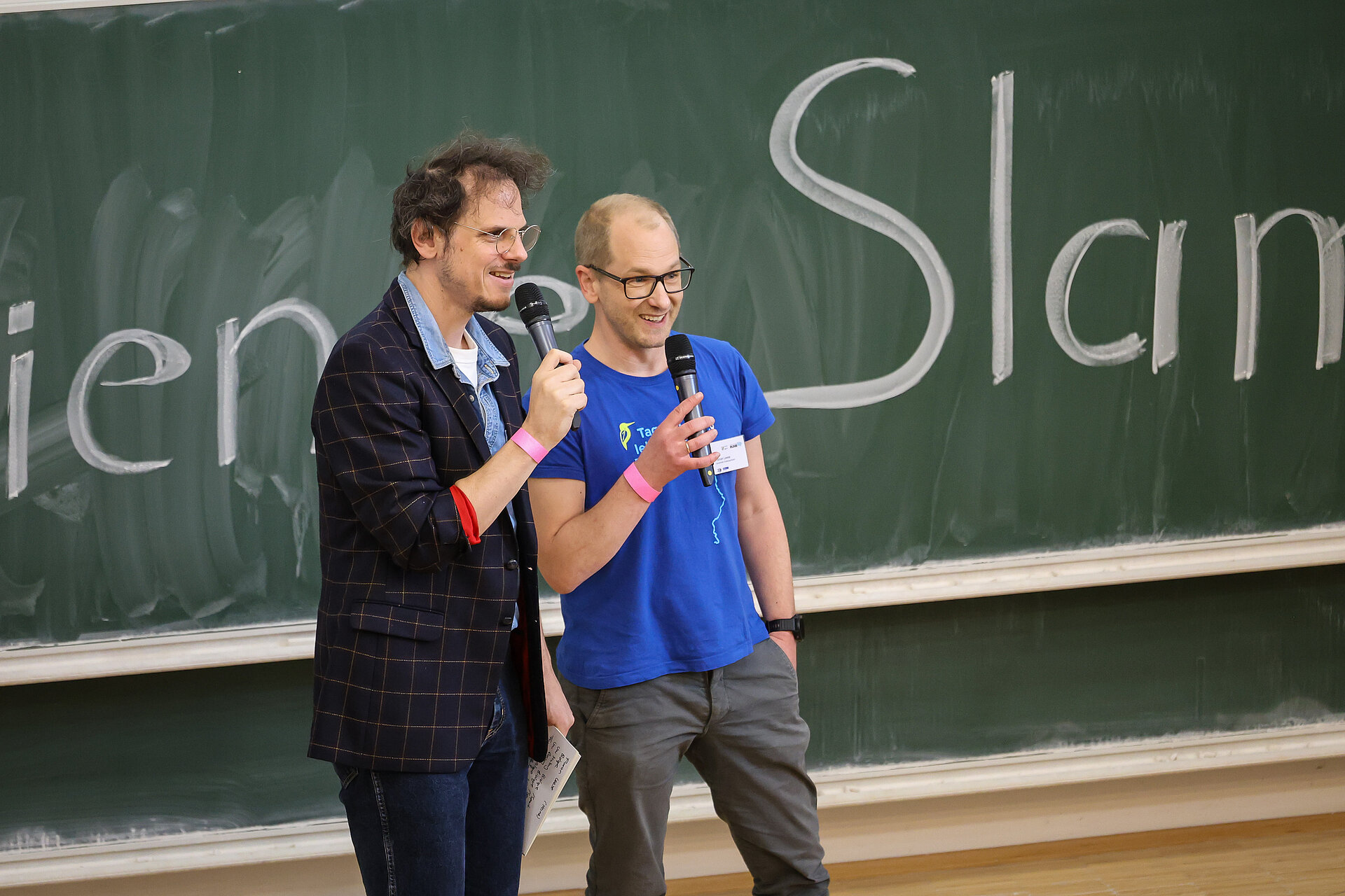 Der erste Slammer Florian Leese 