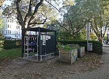 Give-Box und Hochbeete im Blücherpark