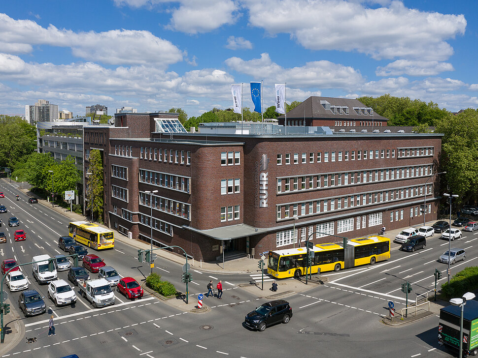 RVR-Hauptgebäude an der Kronprinzenstraße 35 in Essen.
