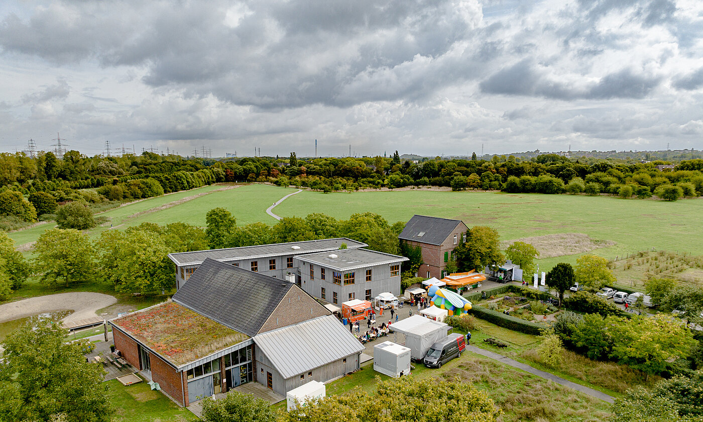 Am RVR-Besucherzentrum Haus Ripshorst in Oberhausen findet wieder der traditionelle Genussmarkt statt.