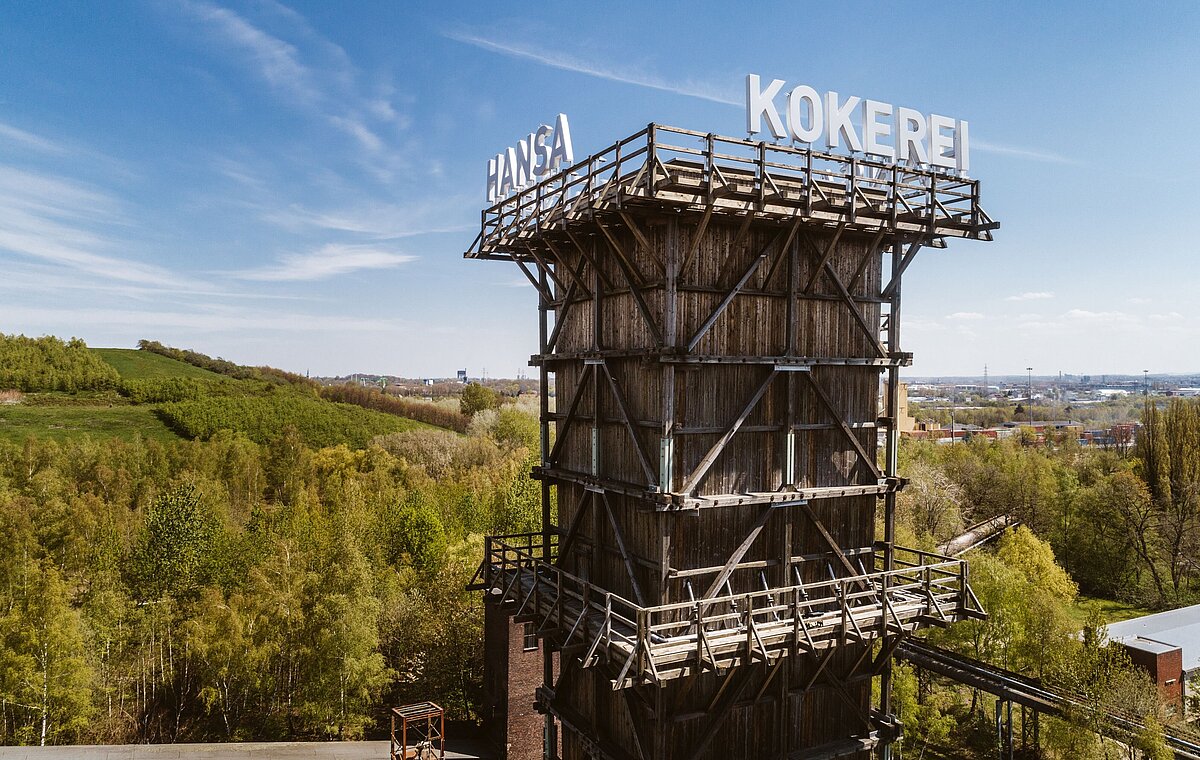 Route Industriekultur: Großstandort Kokerei Hansa.