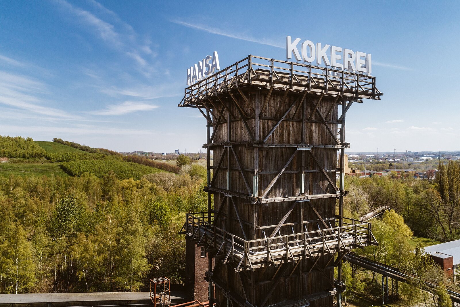 Route Industriekultur: Großstandort Kokerei Hansa.