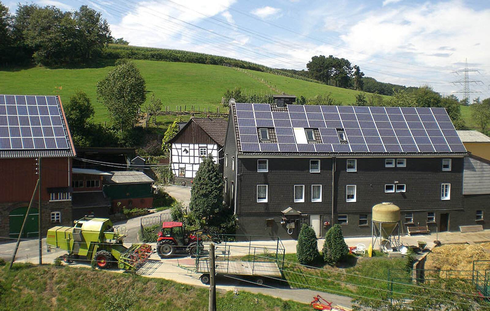 Photovoltaikanlage auf einem Dach