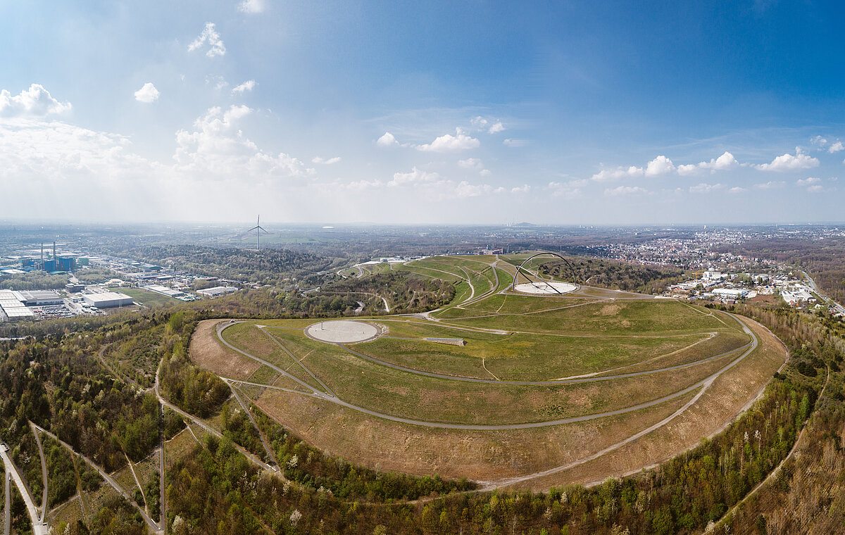 Die Halde Hoheward in Herten.