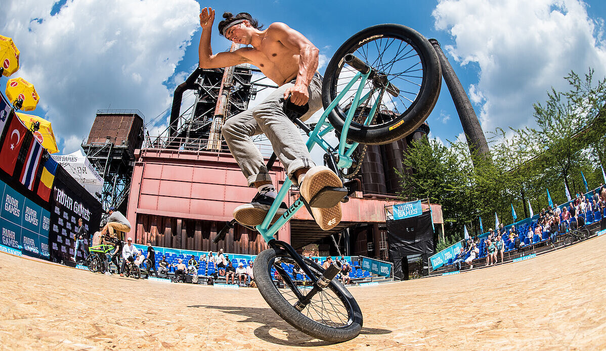 Bereits 2019 war der Landschaftspark Duisburg-Nord Schauplatz des spektakulären Sport-Events.