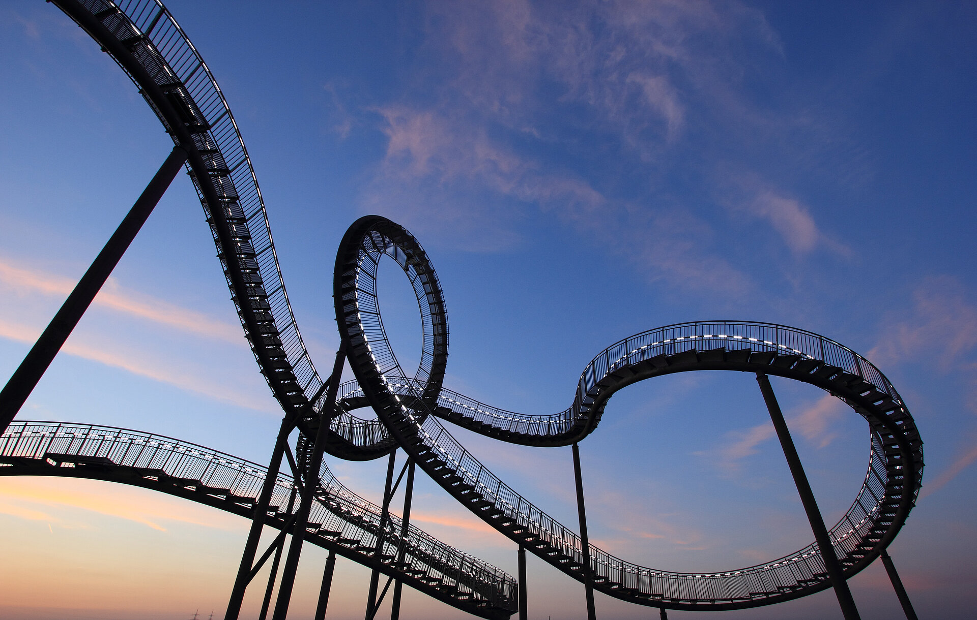 "Tiger & Turtle - Magic Mountain" in Duisburg.