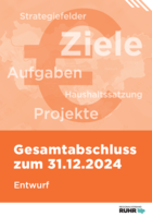 Gesamtabschluss 2024 - Entwurf