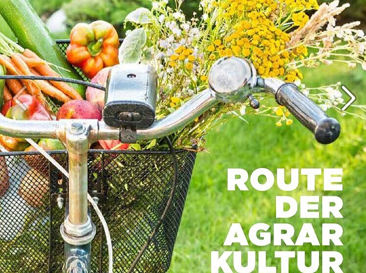 Titelblatt Broschüre Route der Agrarkultur.
