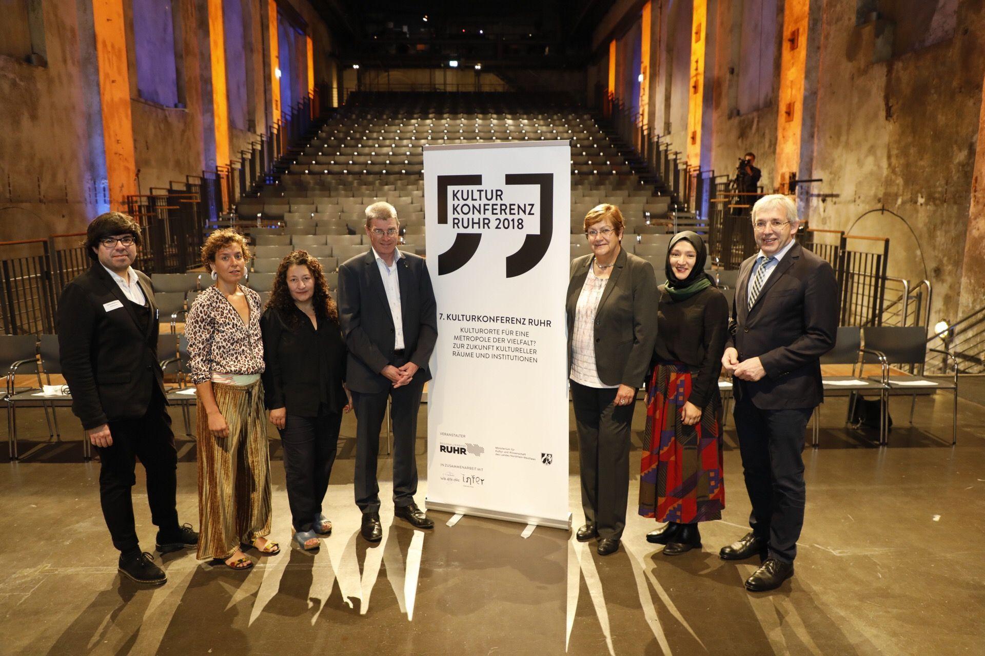 Gruppenfoto zum Auftakt der Kulturkonferenz 2018