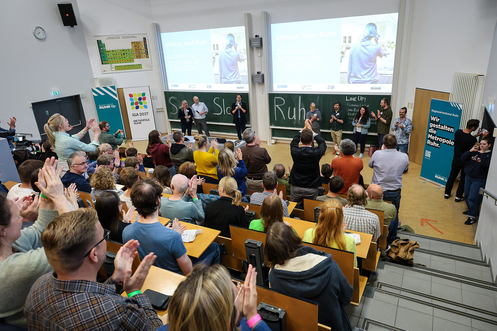 Applaus im Publikum