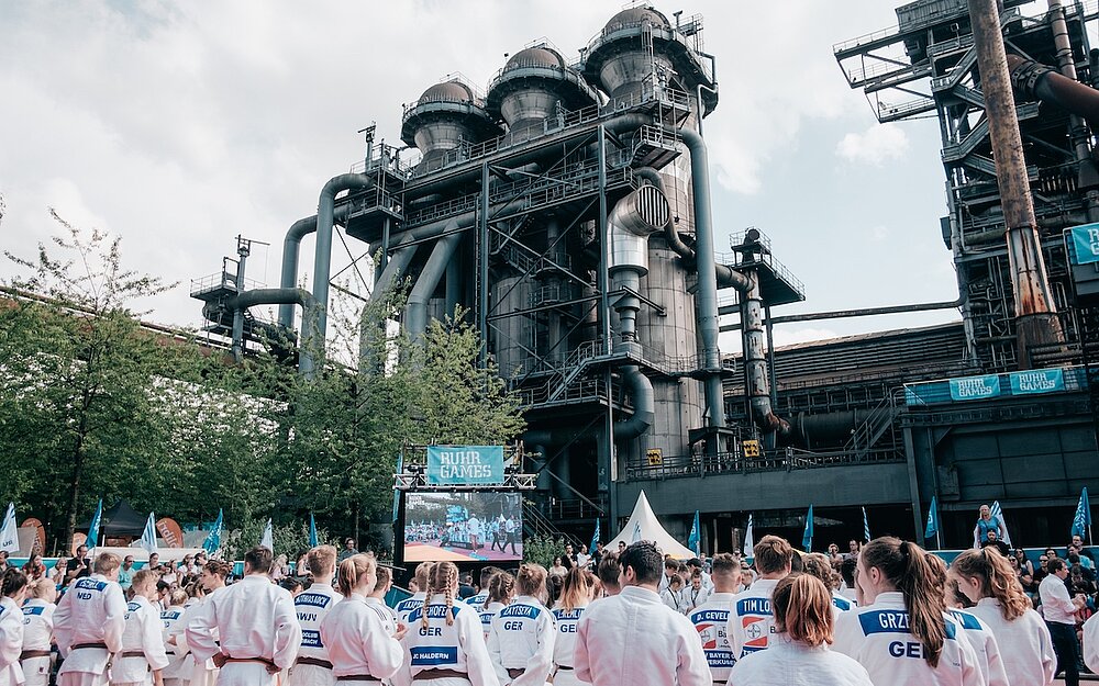 Abschlussveranstaltung Ruhr Games 2019 in Duisburg.