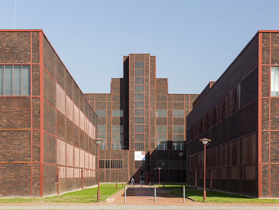 Das Red Dot Design-Museum auf dem Welterbe Zollverein in Essen.