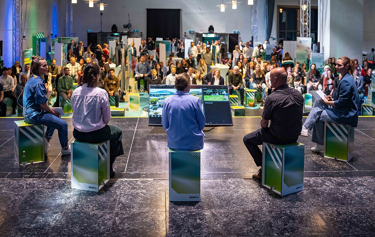 Talkrunde mit dem Team Strategie Grüne Infrastruktur