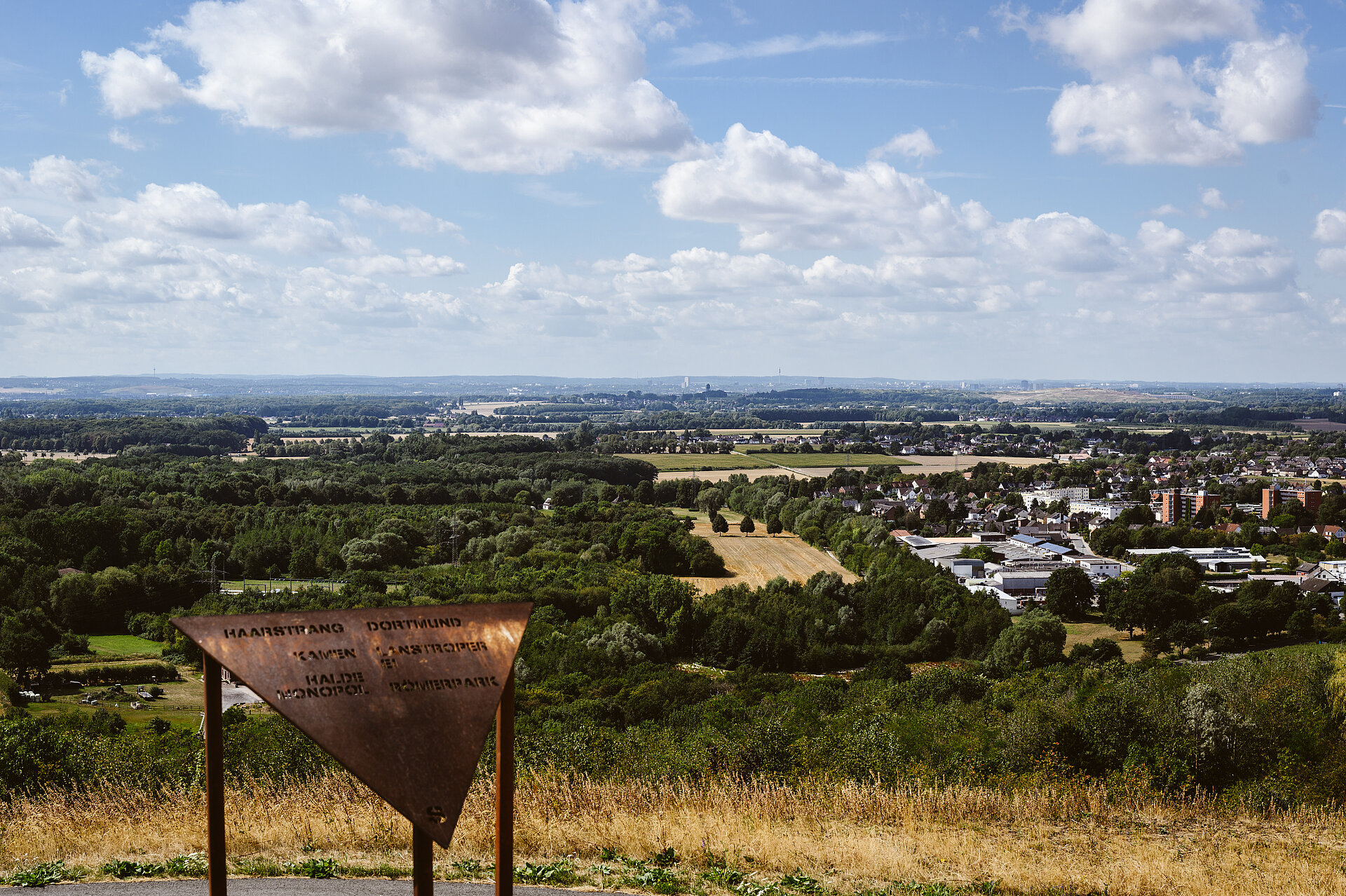 Das Gelände ist nach Hoheward die zweitgrößte Haldenlandschaft im Ruhrgebiet.