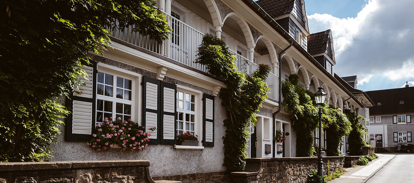 Die Siedlung Margarethenhöhe in Essen.