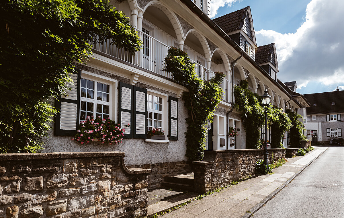 Die Siedlung Margarethenhöhe in Essen.