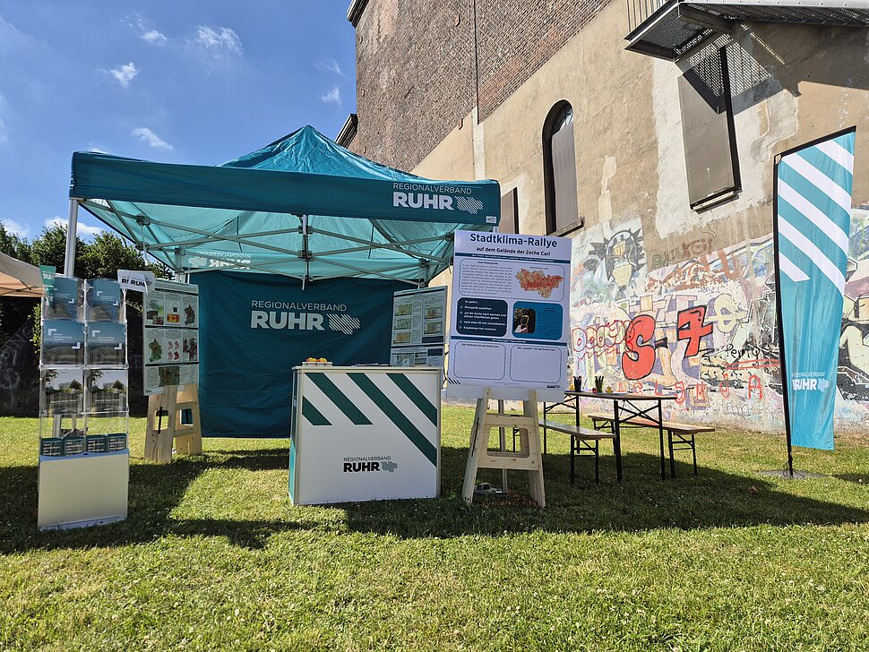 Unser Stand beim Gutes Klima Festival 2025