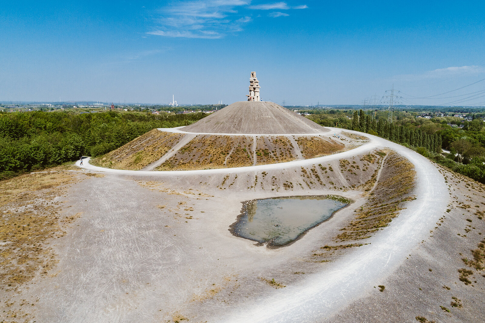 Die Halde Rheinelbe in Gelsenkirchen.