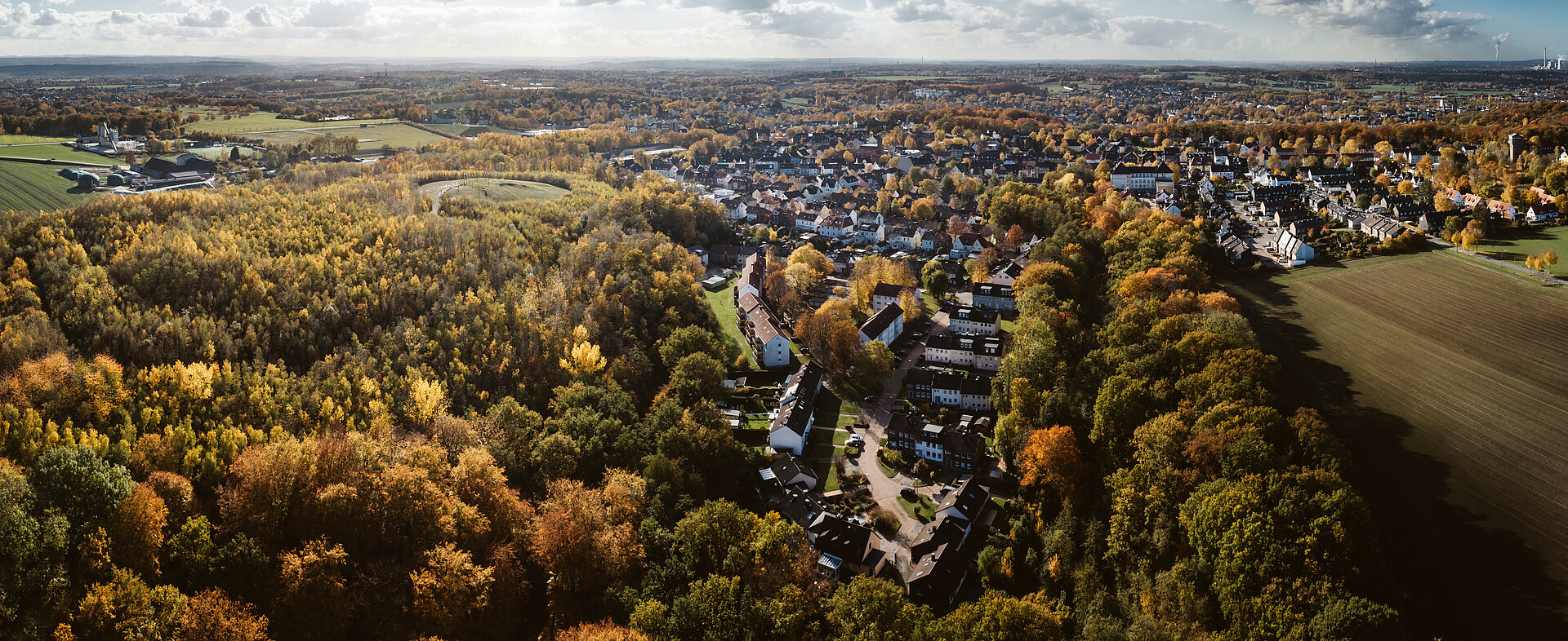 Die Halde Schwerin in Castrop-Rauxel.