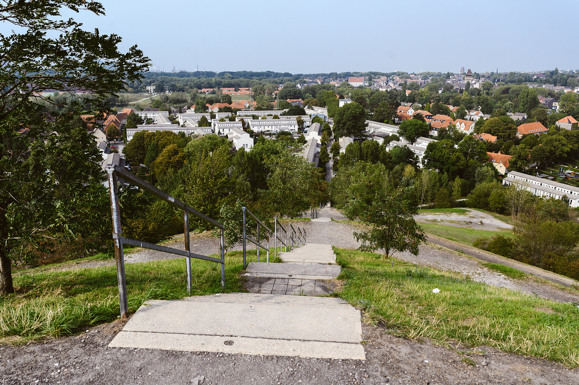 Die Halde Rungenberg in Gelsenkirchen. 