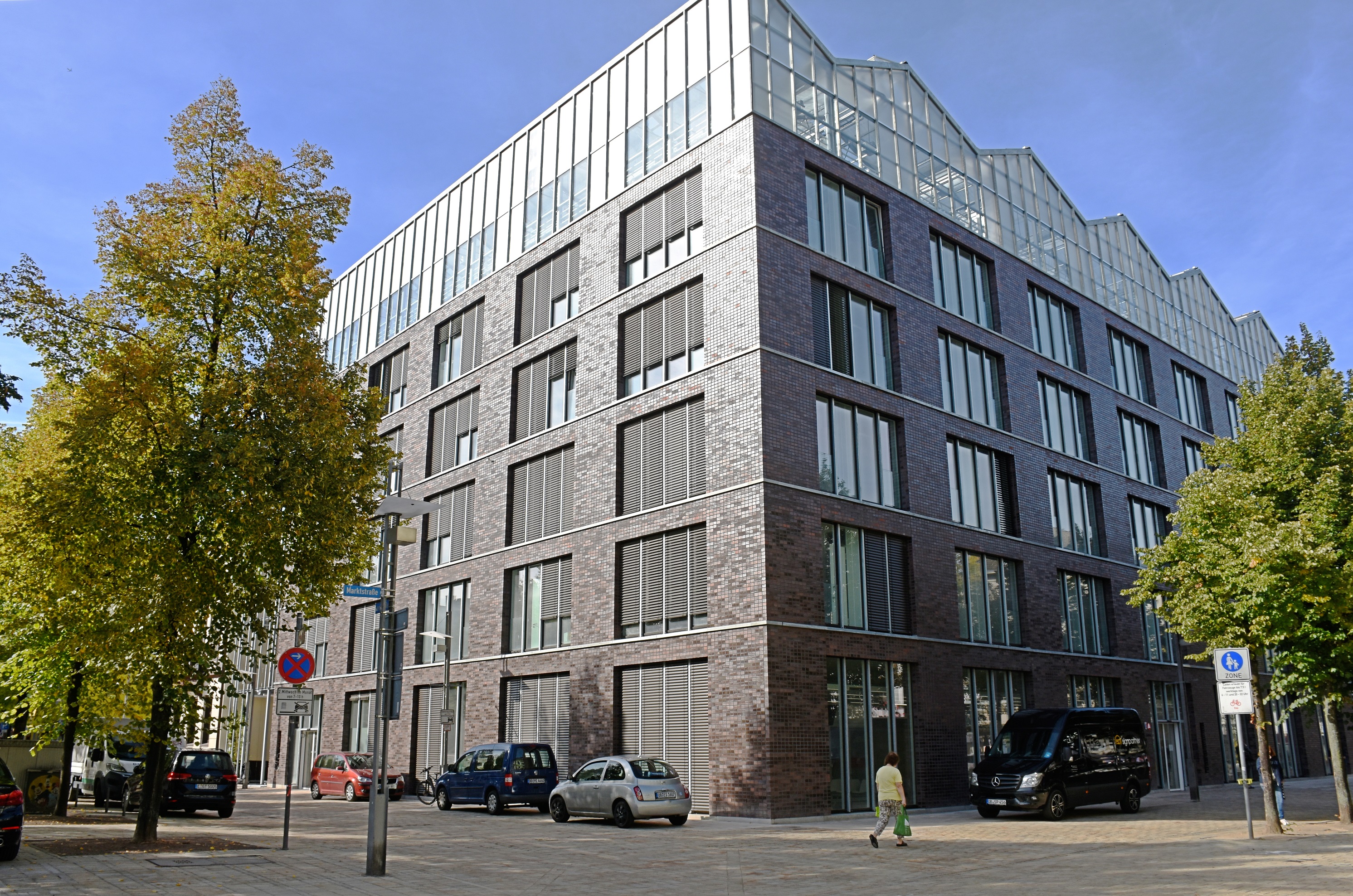 Gewächshaus auf dem Jobcenter