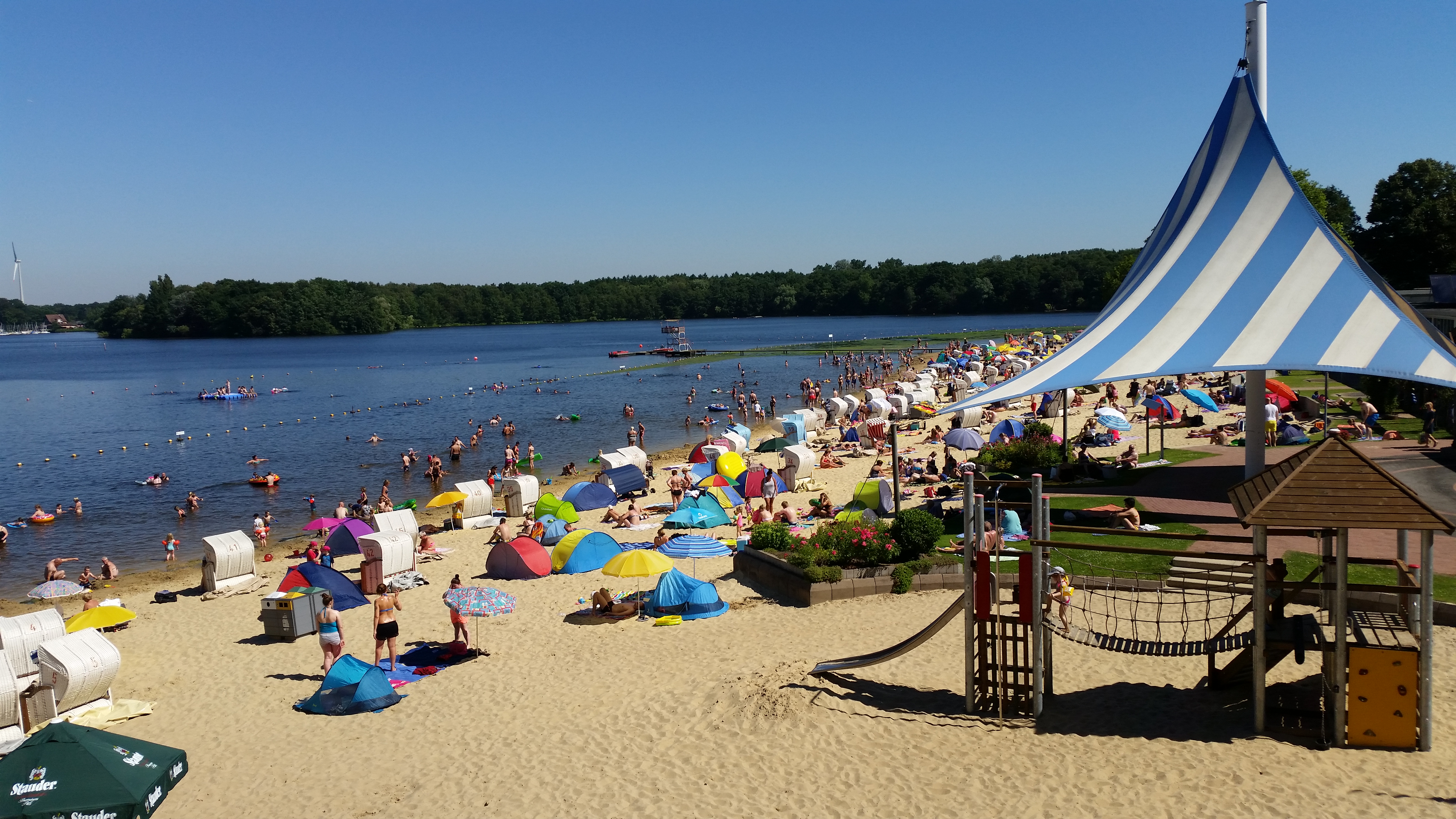 Seebad in Haltern am See.