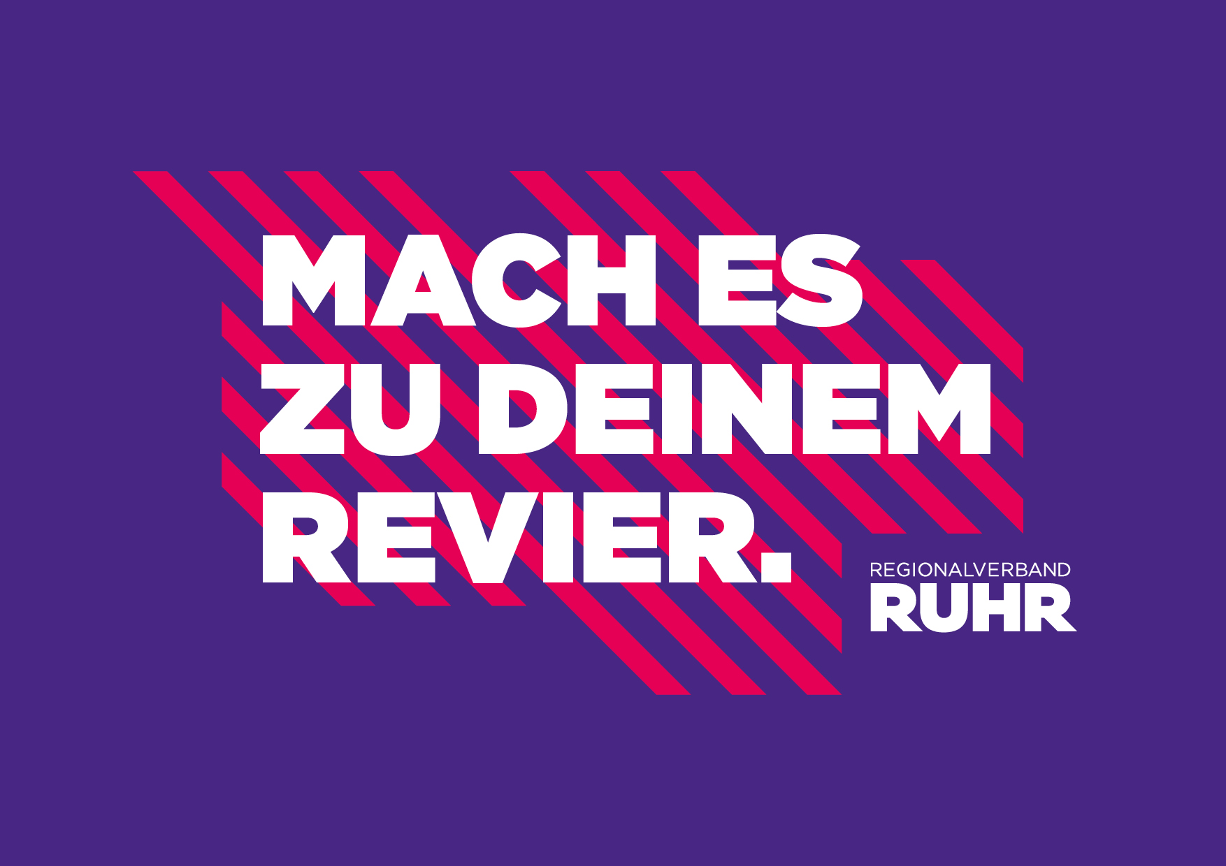 Keyvisual Informationskampagne Ruhrwahl