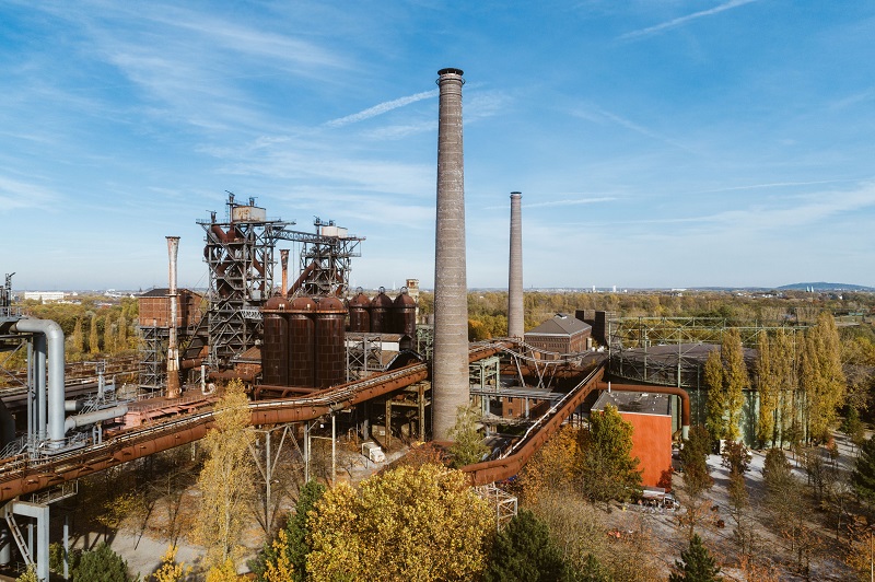 Der Landschaftspark Duisburg-Nord gehört zu den fünf Großstandorten der Route Industriekultur.