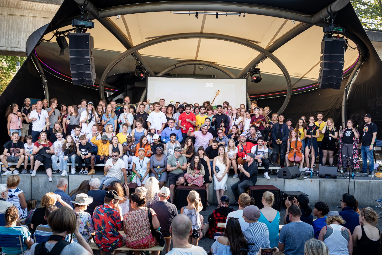  Abschlusspräsentation Kunstcamp 2019.