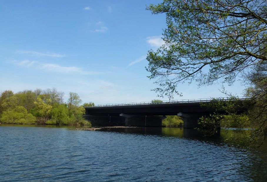 Straßenbrücke über die Volme an der B 226 in Hagen. Foto: Stadt Hagen