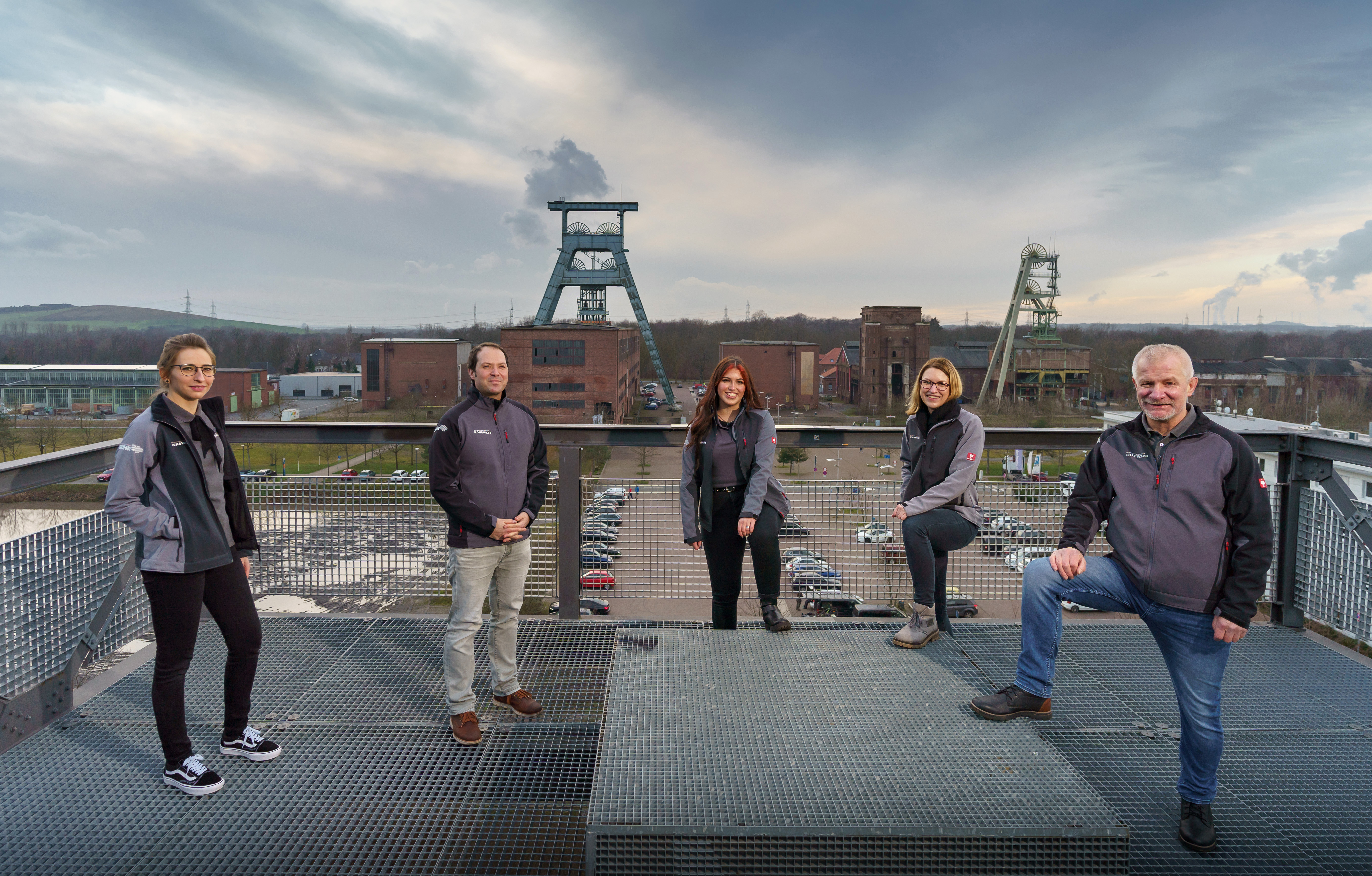Das Team des RVR-Besucherzentrums Hoheward.