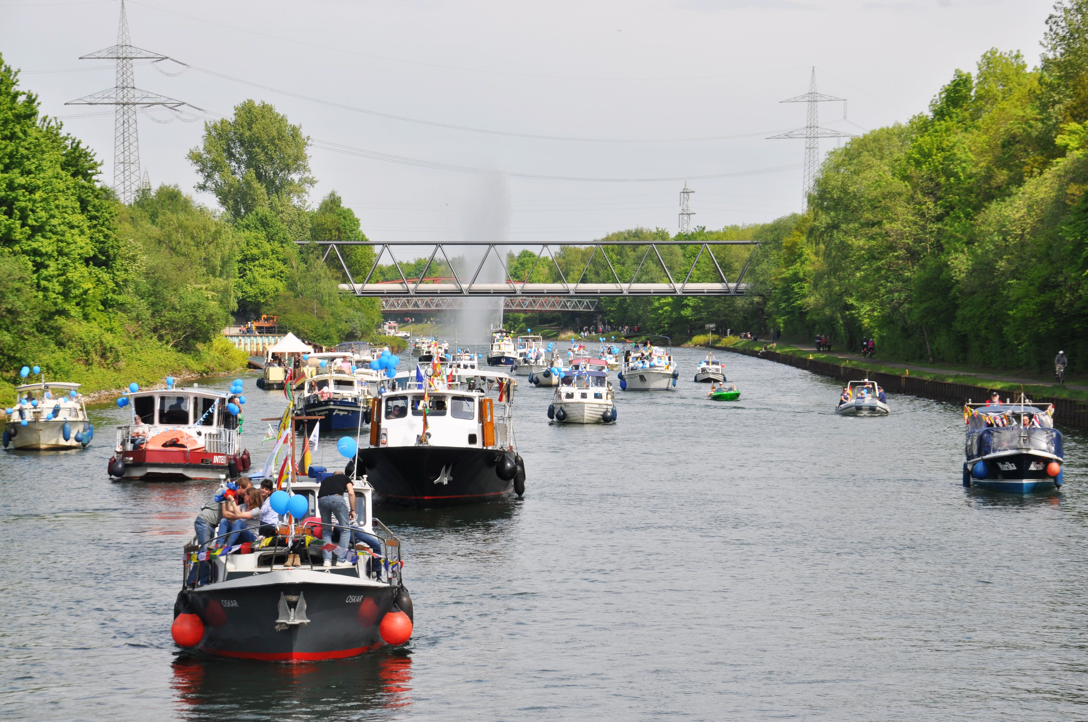 Schiffsparade Kulturkanal