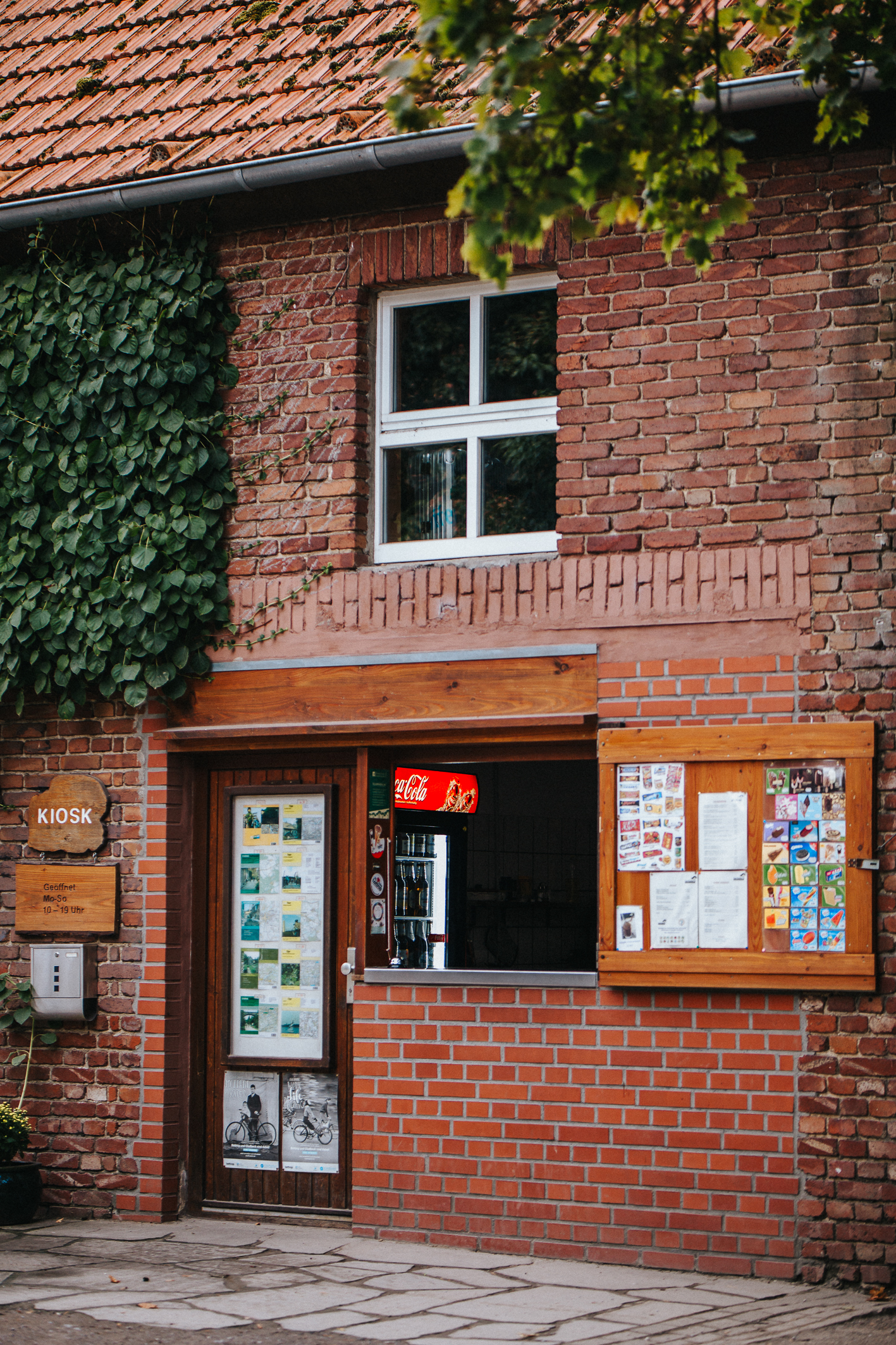 Kiosk Heidhof von außen