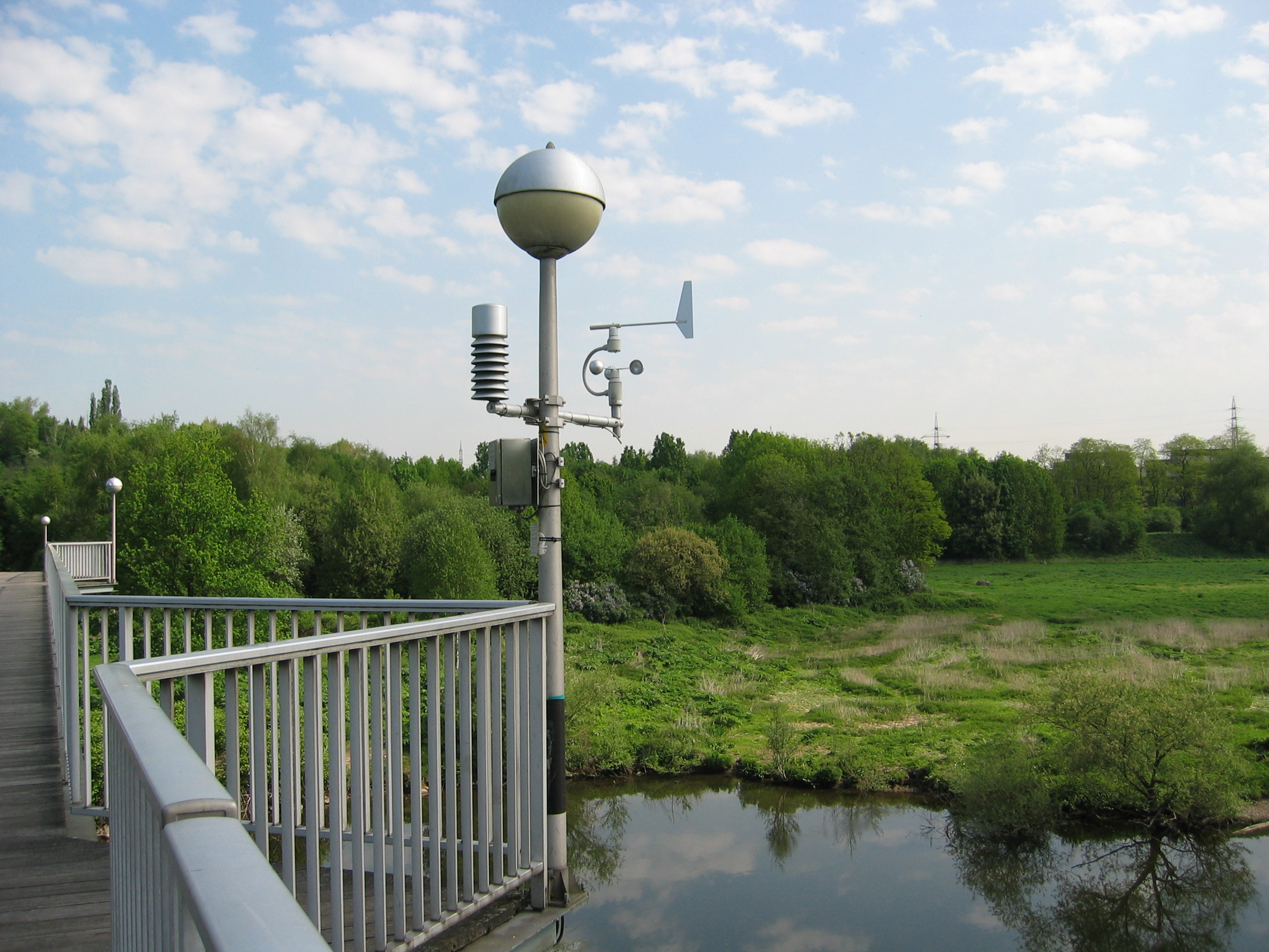 Klimastation in der Natur
