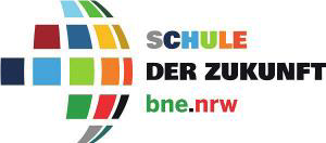 Logo des Landesprogramms "Schule der Zukunft" - bne.nrw
