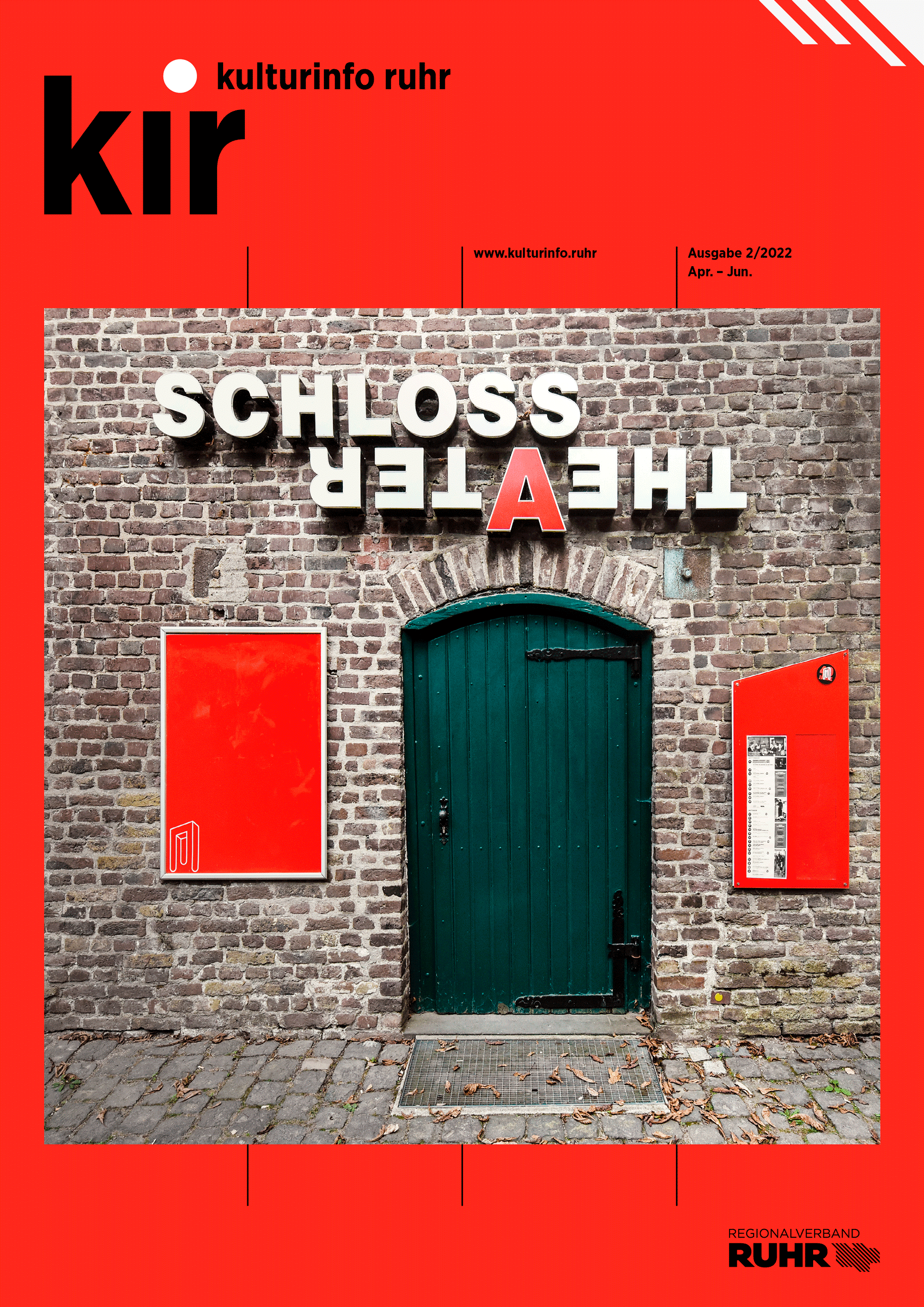 Titelblatt kir - kulturinforuhr, Ausgabe 2/2022.