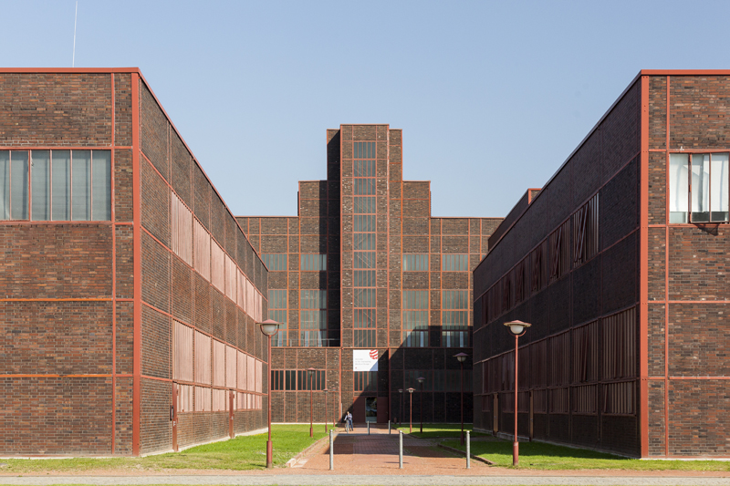 Das Red Dot Design-Museum auf dem Welterbe Zollverein in Essen.