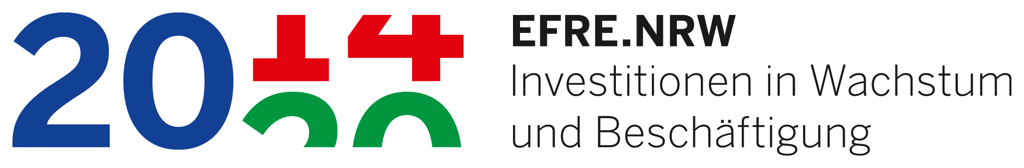 Logo von EFRE.NRW - Investitionen in Wachstum und Beschäftigung.