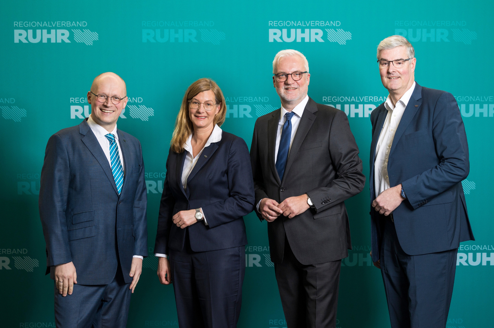 Gruppenfoto mit der RVR-Verbandsspitze